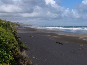 Black Sand - Mokau Beach