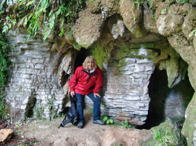 out of the cave-Ruakuri Scenic Reserve Walk