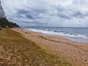 Cable Bay - pink sand