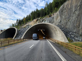 First tunnel