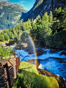 even a rainbow