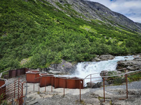Unique Bridge over Videfossen
