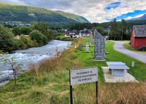 Storelva River in Byrkjelo 