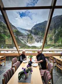 Good food and a view - great spot