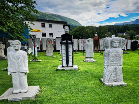 Gloppen Skulpturpark - fun stop 