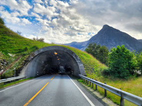 Stoylsnes Tunnel - 3 miles long