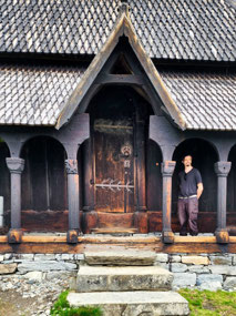 Front door - Valentino tour guide