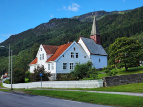 Luster, another pretty town along the fjord