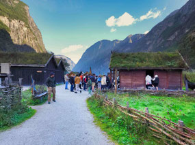 authentic-looking Viking Village