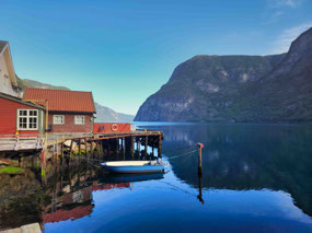 Undredal brygge (wharf)