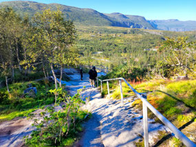  Almost to footbridge