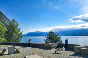 Hardangerfjord Info/Rest Stop - Great View