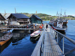 Old boats they refurbish