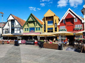 Wooden Harbor Houses
