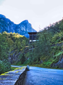 Almannajuvet Rest Area-Visitor Center