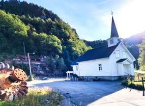 Hellandsbygd cute little mountain town