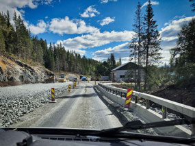 more road construction