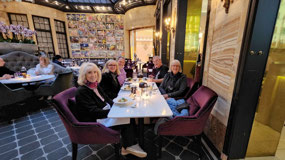 dinner in Grand Dining room