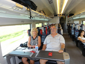 Italo train Milan-Florence