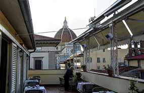  Hotel Laurus al Duomo rooftop breakfast 