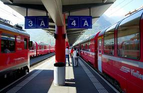  Bernina Express Train Station - Tirano