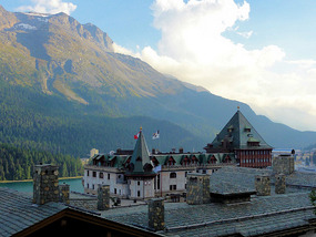  St Moritz - view from Hotel Arte