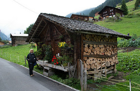 Wood Storage - Gimmelwald