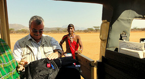 Johnathan, Samburu Warrior Spotter 
