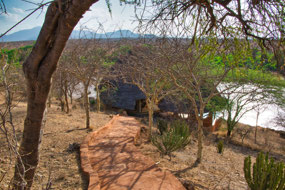 Path to Hut-Room #2 on the River