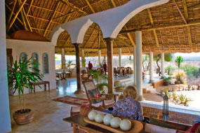 Sassab Lodge - lounge and dinner area