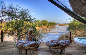 Sasaab-Room Patio-What a way to start the day!