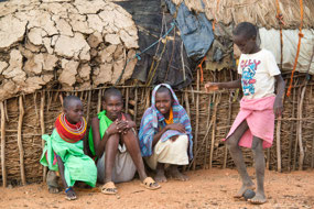  Village children - Ngutuk Village-Samburu