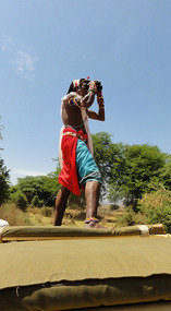 Johnathan, Samburu Warrior Spotter, "Eagle Eyes"