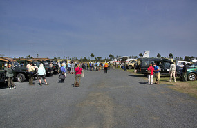 Nanyuk Airport-didn't expect so many people