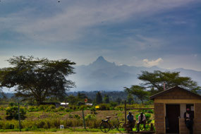 Pretty drive to Nanyuki Airport
