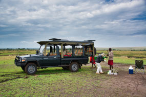 River Crossing over, now Breakfast
