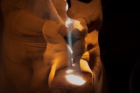 Light Beam Antelope Canyon
