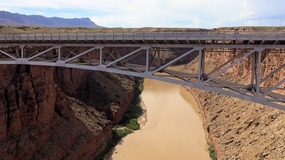 Navajo Bridge over Colorado River