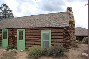 Buckey's Cabin--oldest Grand Canyon building 
