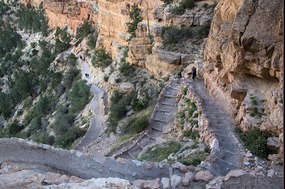 A Lot of Switchbacks--South Kaibab Trail