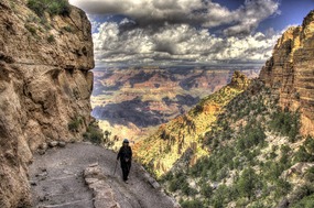 Beginning Switchbacks--South Kaibab Trail