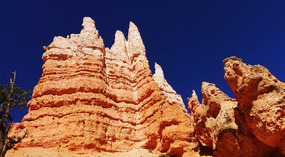  Walking Below Towering Hoodoos