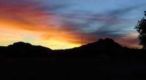  Sunset from Campsite