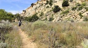 Beginning Escalante River Trail