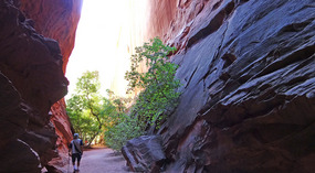 Inside Slit Rock 
