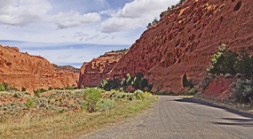 Drive into Long Canyon