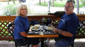 Hells Backbone Grill porch
