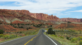 Capitol Reef Views Along Hwy 24
