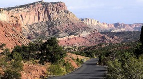 View South from Slick Rock Divide