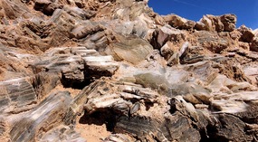  Glass Mountain close up